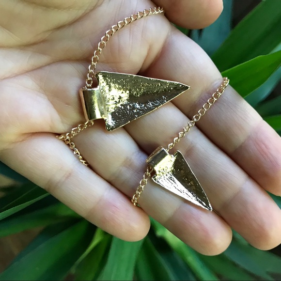 🌻 5$25 🌻 Gold Tiered Boho Layered Necklace - Picture 4 of 7